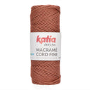 Katia Macramé Cord Fine 214 Copper Brown