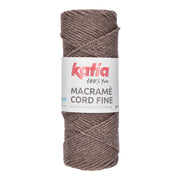 Katia Macramé Cord Fine 204 Bleek bruin