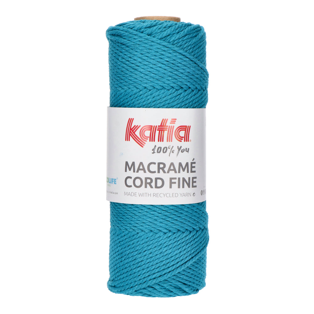 Katia Macramé Cord Fine 211 Turquoise