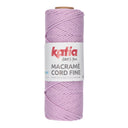 Katia Macramé Cord Fine 213 Bubblegum Pink
