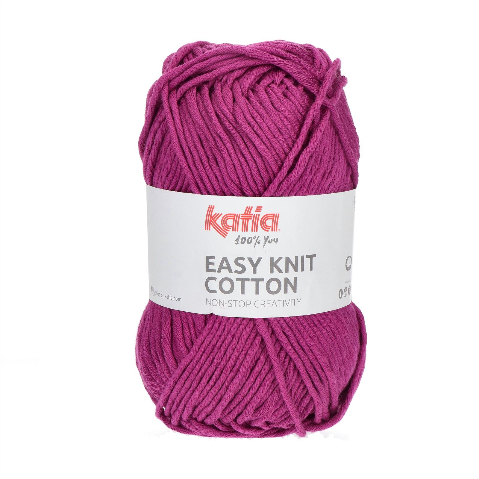 Katia Easy Knit Cotton 024 Verkeer paars