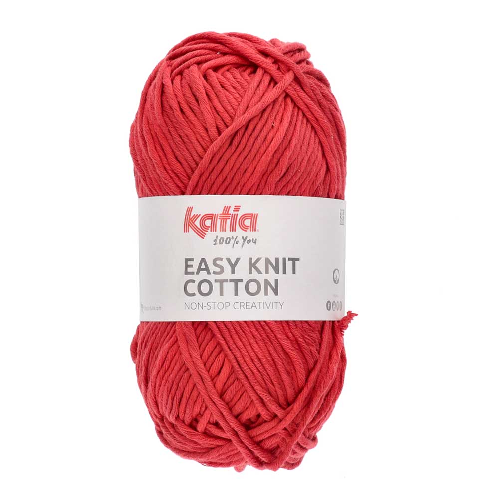 Katia Easy Knit Cotton 004 Rood