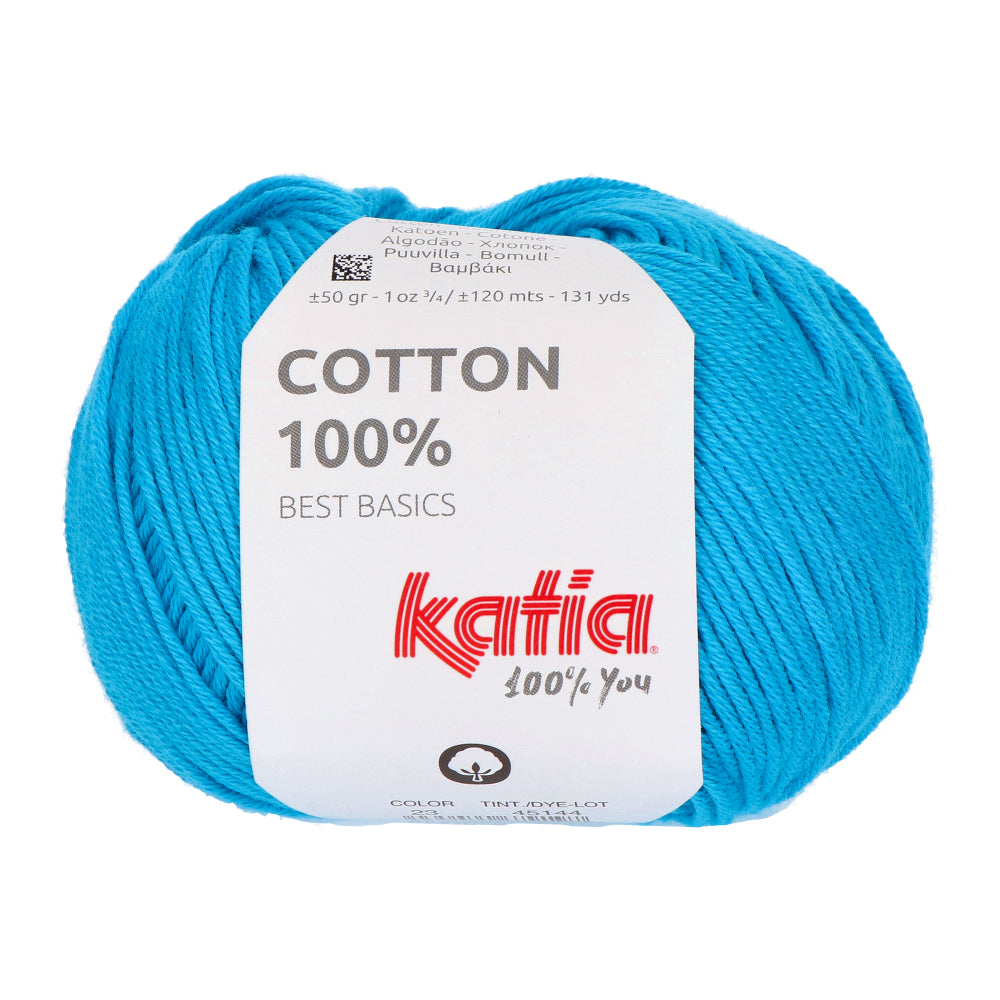 Katia Cotton 100% 023 Turquoise
