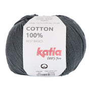 Katia Cotton 100% 060 Donkergrijs