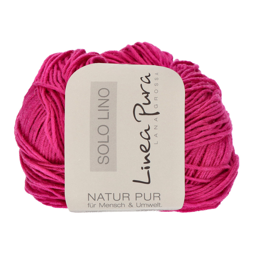 Lana Grossa Solo Lino 058 Roze