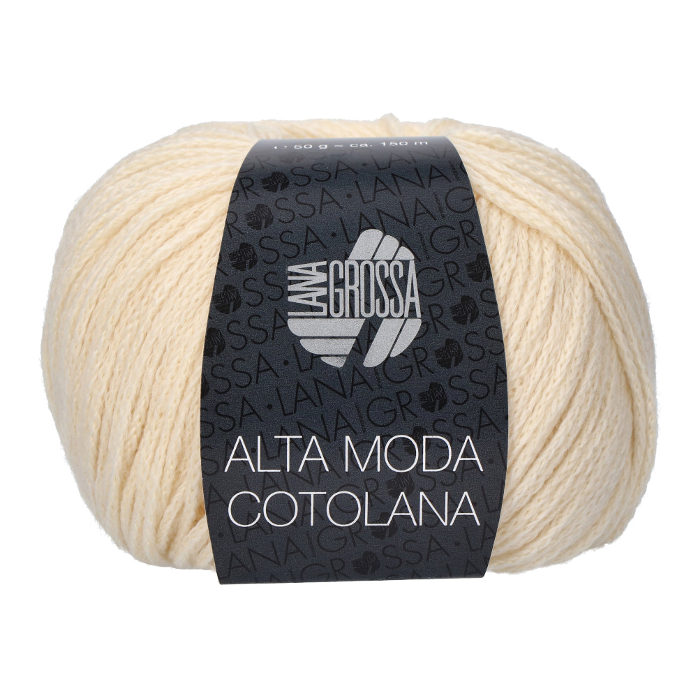 Lana Grossa Alta Moda Cotolana 020 Ecru