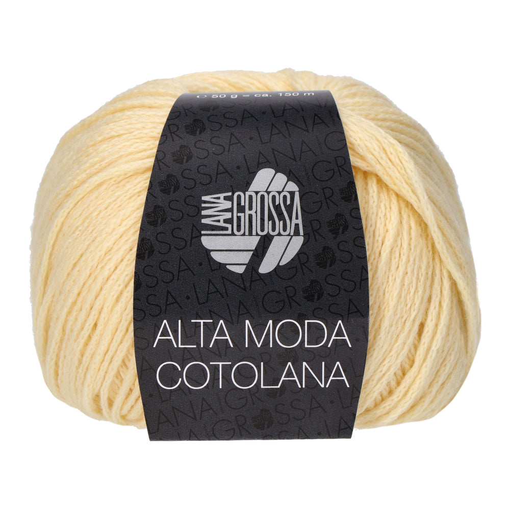 Lana Grossa Alta Moda Cotolana 032 Lichtgeel