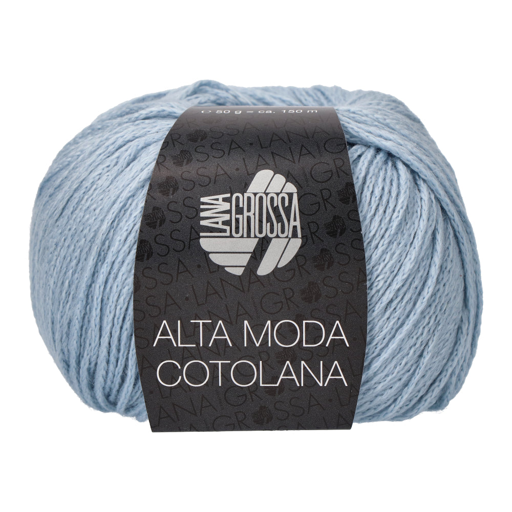 Lana Grossa Alta Moda Cotolana 037 Grijsblauw