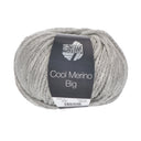 Lana Grossa Cool Merino Big 218 Lichtgrijs
