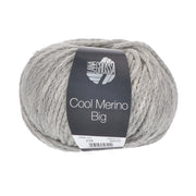 Lana Grossa Cool Merino Big 218 Lichtgrijs