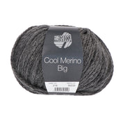 Lana Grossa Cool Merino Big 219 Donkergrijs