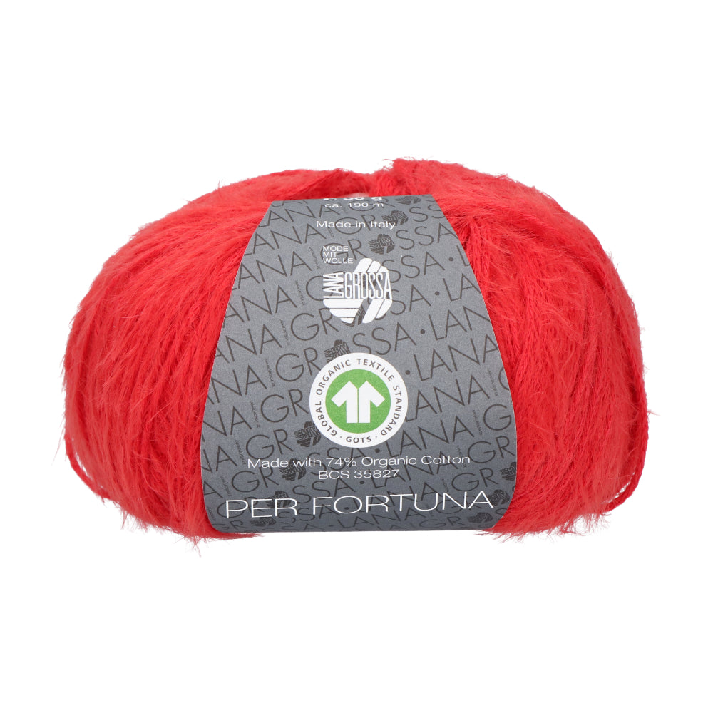 Lana Grossa Per Fortuna 002 Red