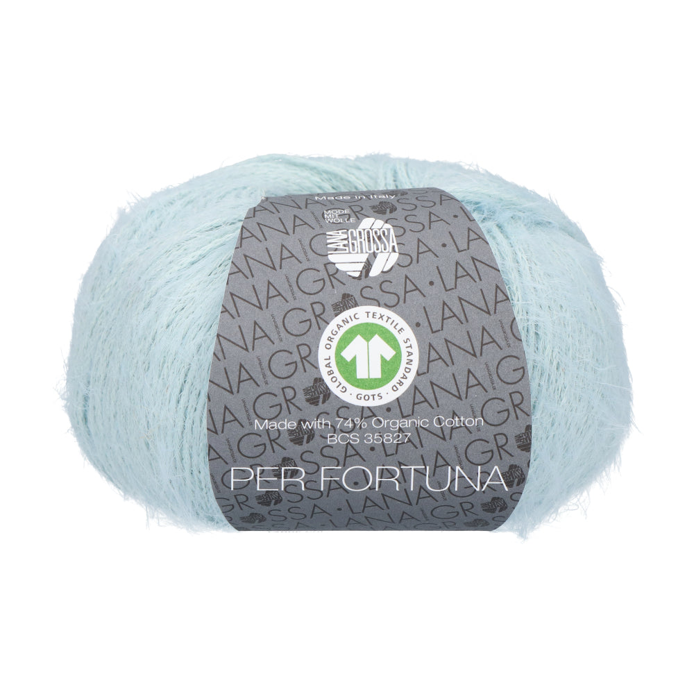 Lana Grossa Per Fortuna 018 Ice blue