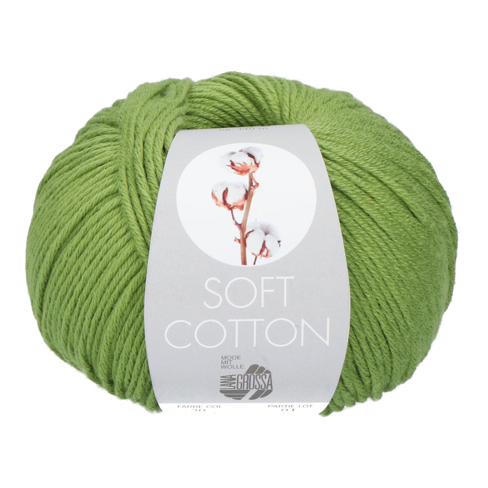 Lana Grossa Soft Cotton 030 Spring Green