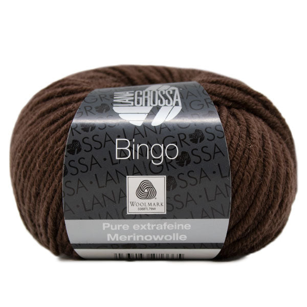 Lana Grossa Bingo 731 Donkerbruin