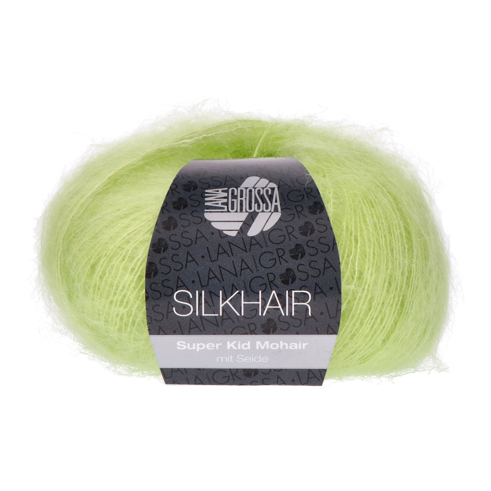 Lana Grossa Silkhair 141 Geel Groen