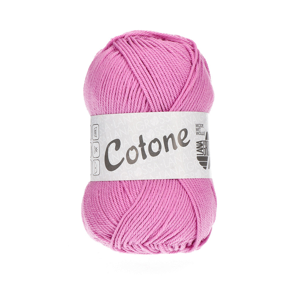 Lana Grossa Cotone 121 Cyclamen Roze