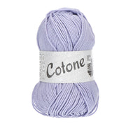 Lana Grossa Cotone 123 Violet Blauw