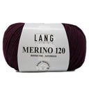 Lang Yarns Merino 120 0390 Aubergine