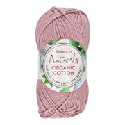 Stylecraft Naturals - Organic Cotton DK 7182 Pink Clay