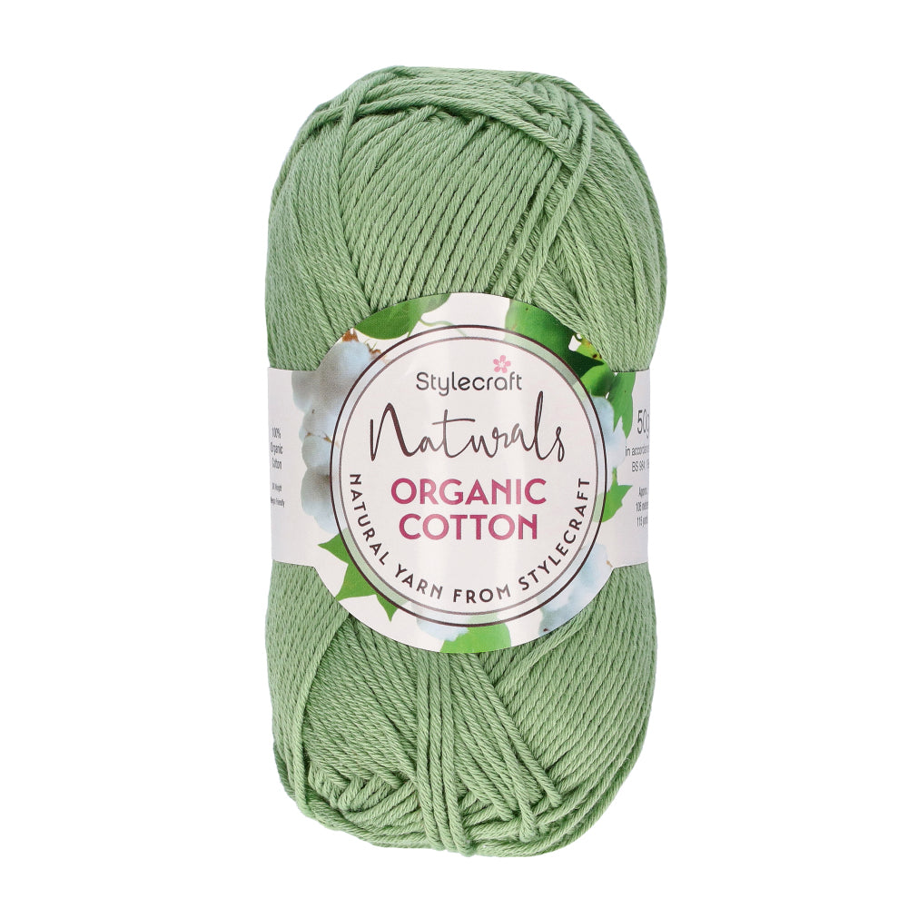 Stylecraft Naturals - Organic Cotton DK 7194 Cardoon