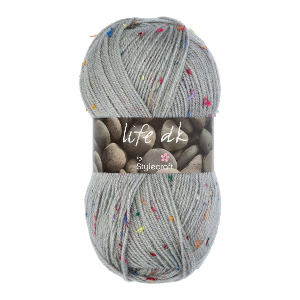 Stylecraft Life DK - Nepp shades 2499 Silver Nepp