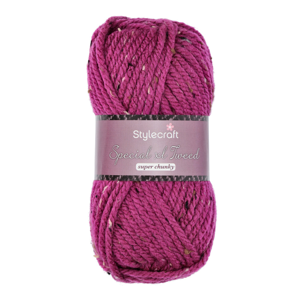 Stylecraft Special XL Tweed Super Chunky 1828 Boysenberry