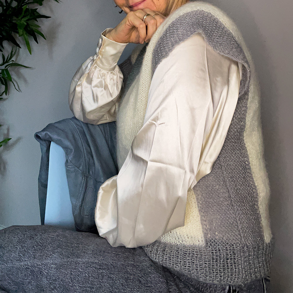 Casual knitted spencer — gemaakt met Casual Knitted Spencer Breipatroon (Digitaal) (9)