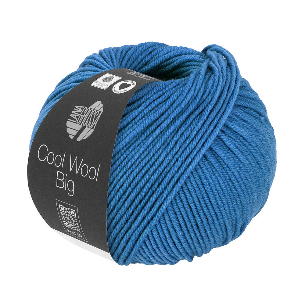 Lana Grossa Cool Wool Big 1023 Topaas blauw
