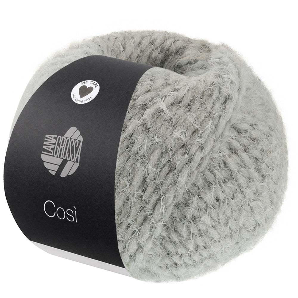 Lana Grossa Cosi 002 Light Grey
