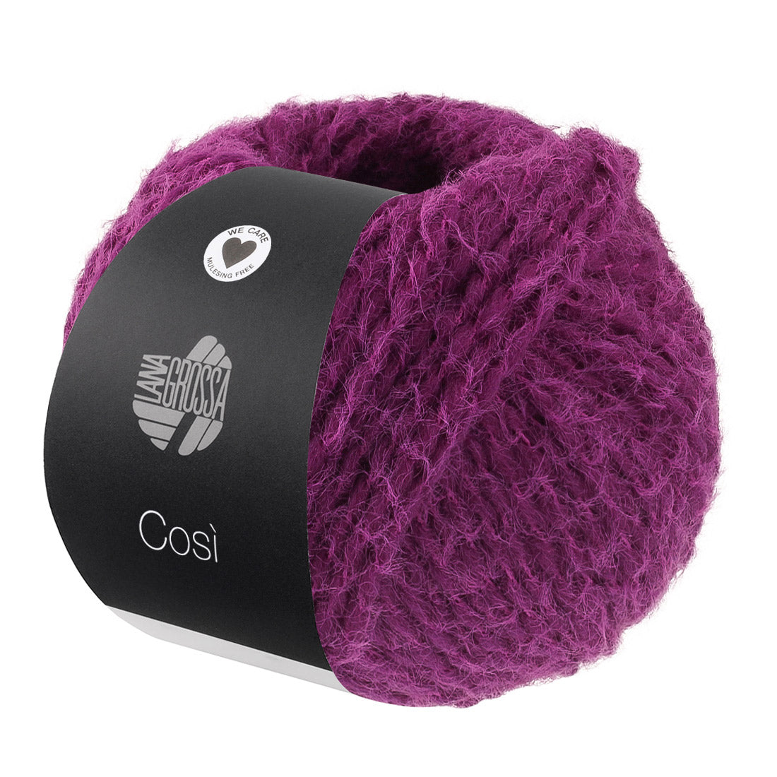 Lana Grossa Cosi 012 Dark Fuchsia