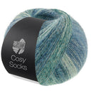 Lana Grossa Cosy Socks Dream 254 Smoke/Gray/Light/Steel Blue/Light Grey/Grey