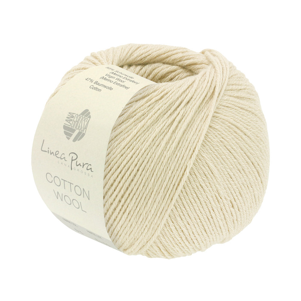 Lana Grossa Cotton Wool 012 Creme