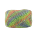 Lana Grossa Cottonhair 102 Oranje/groen/geel-groen/blauw-violet/grijs-grijs