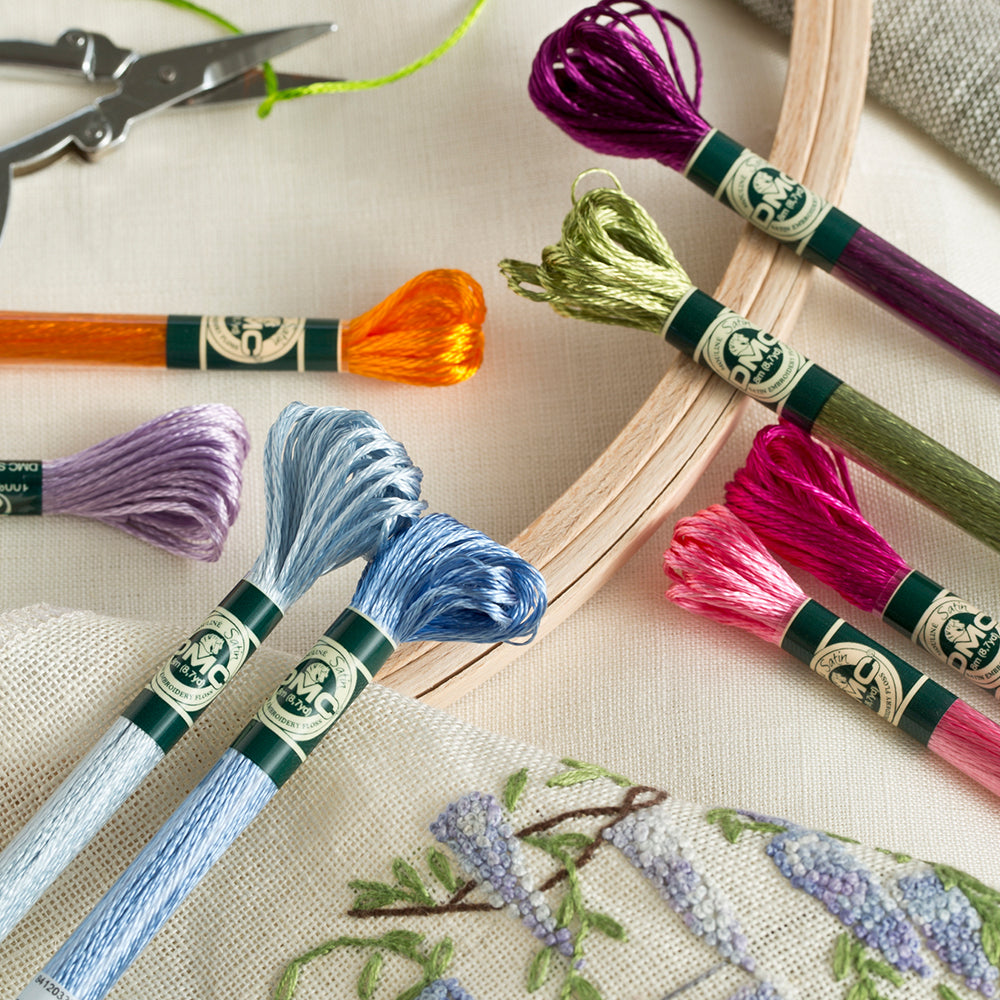 Naamloos — gemaakt met DMC 1008F Mouliné Satin Borduurgaren 8m S3820