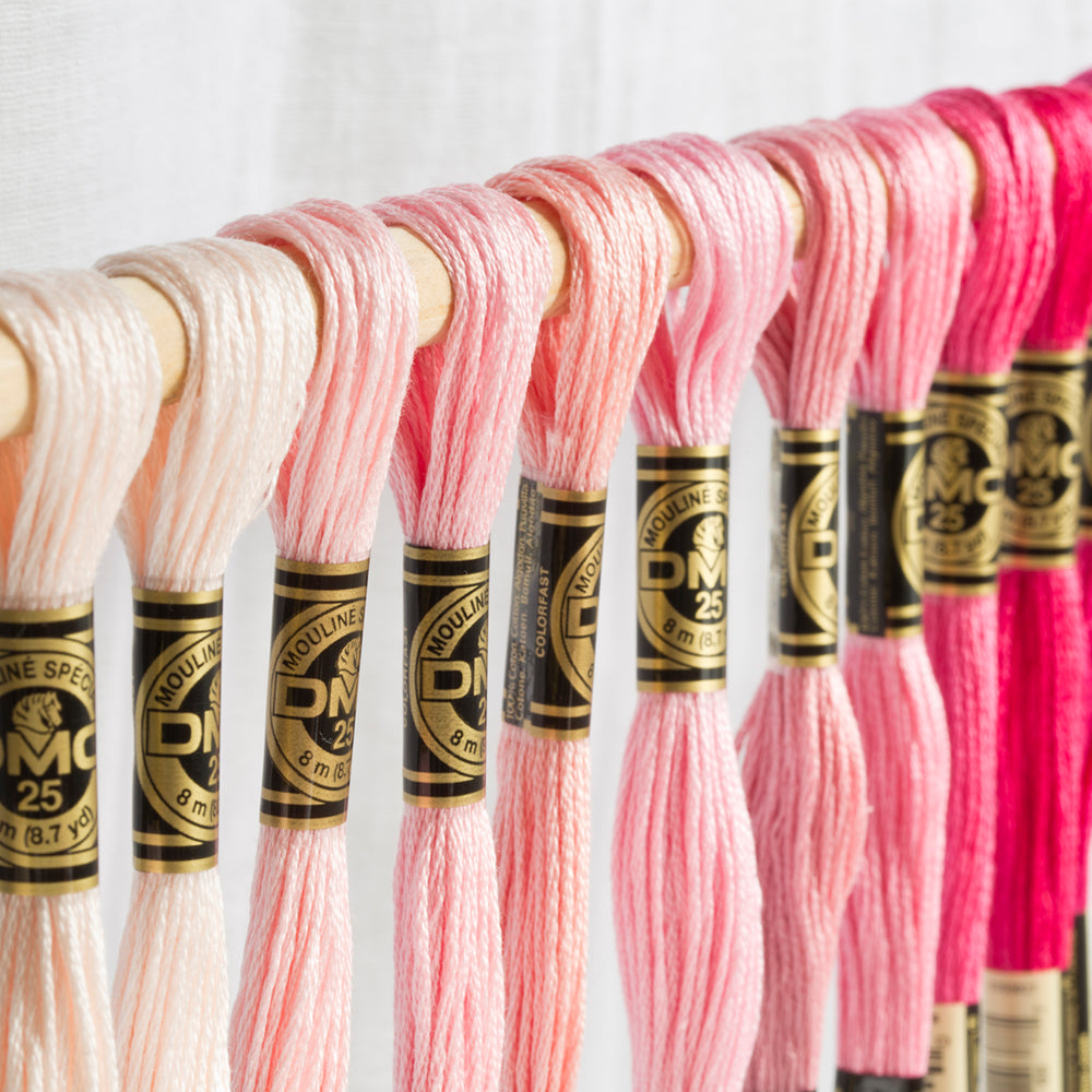 Sfeerbeeld met DMC 117MC Mouliné Spécial Borduurgaren 8m 3812 (3)
