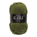 DROPS Alaska Uni Color 045 Light Olive Green