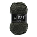 DROPS Alaska Uni Color 051 Olive Green