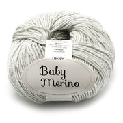 Drops Baby Merino Mix 022 Lichtgrijs