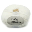 DROPS Baby Merino Uni Color 001 White