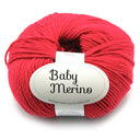 Drops Baby Merino Uni Color 016 Red