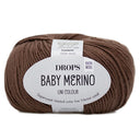 DROPS Baby Merino Uni Color 052 Chocolate