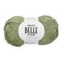 DROPS Belle Uni Color 10 Moss Green
