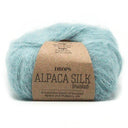 DROPS Brushed Alpaca Silk Uni Color 015 Light Sea Green