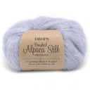 DROPS Brushed Alpaca Silk Uni Color 017 Light Lavender Blue