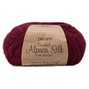 DROPS Brushed Alpaca Silk Uni Color 023 Wine Red