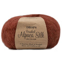 DROPS Brushed Alpaca Silk Uni Color 024 Rust