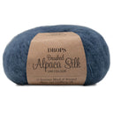 DROPS Brushed Alpaca Silk Uni Color 025 Steel Blue