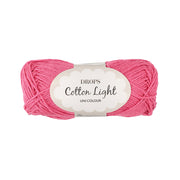 Drops Cotton Light Uni Colour 045 Roze Flamingo