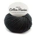 DROPS Cotton Merino Uni Color 02 Black